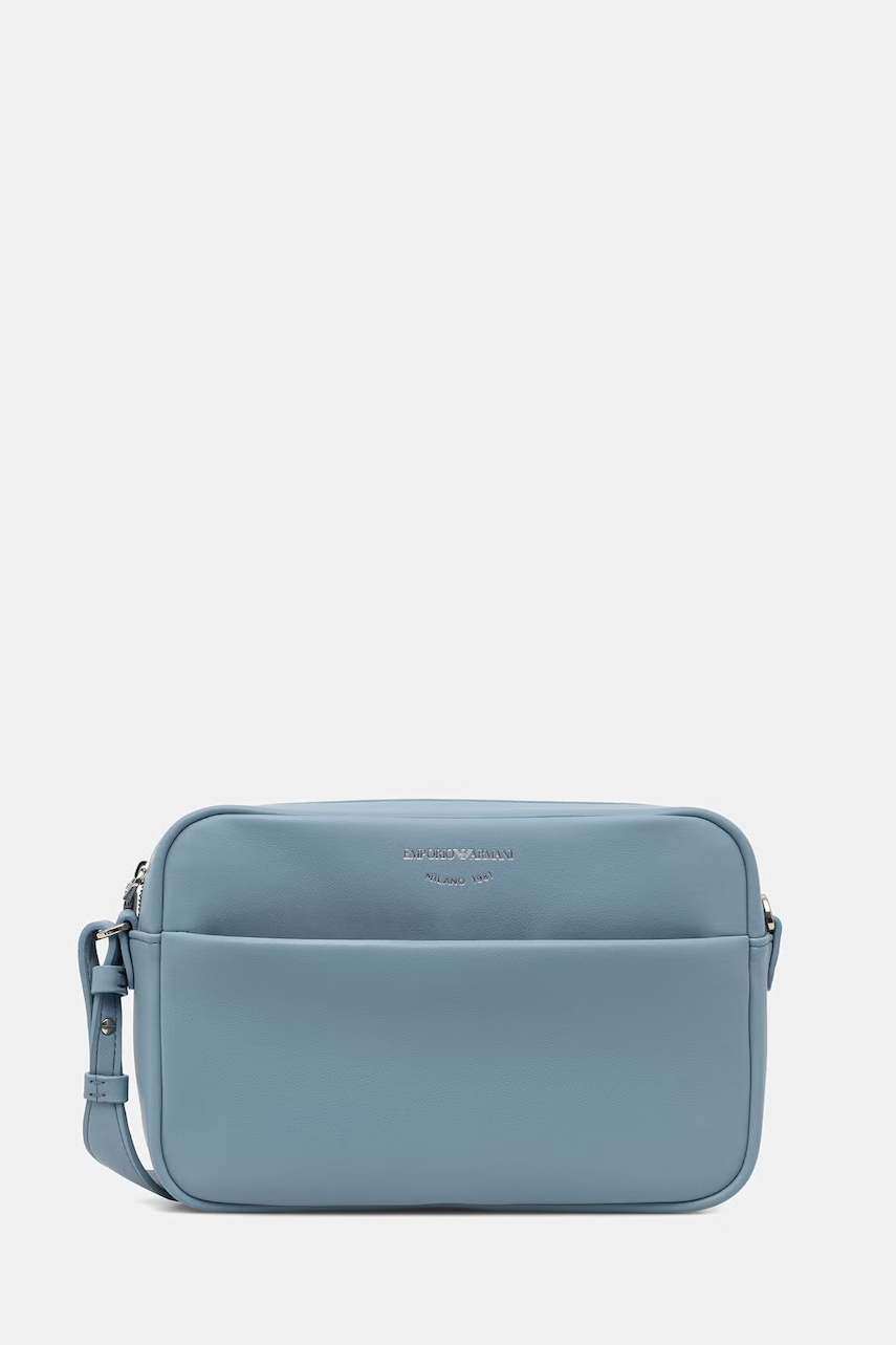 Emporio Armani geantă crossbody pentru femei din piele