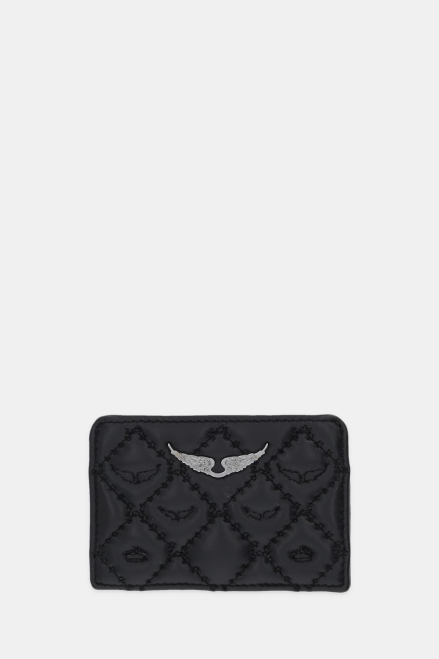 ZADIG&VOLTAIRE carcasă din piele culoarea negru, LWSG03689