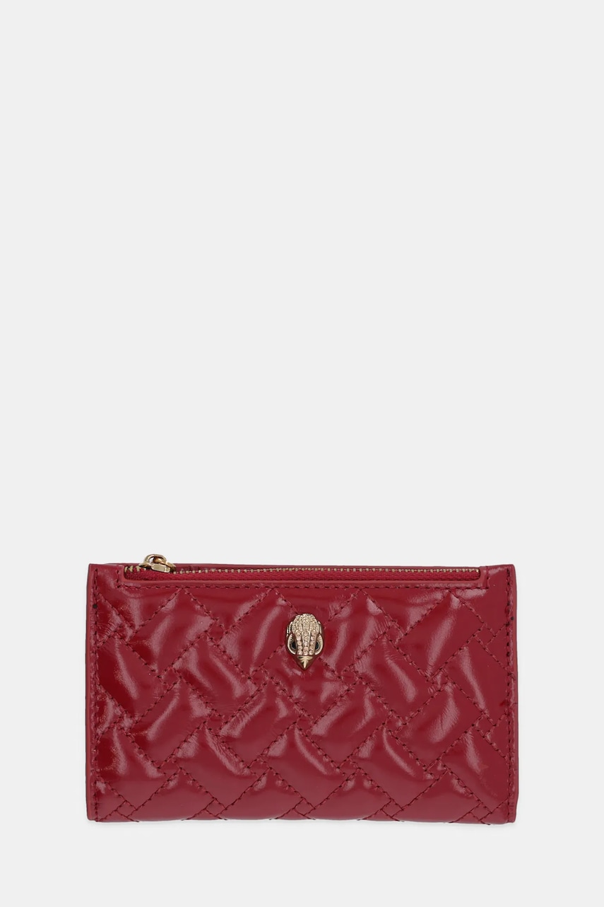 Kurt Geiger London portofel de piele KENSINGTON culoarea bordo, 4703950319