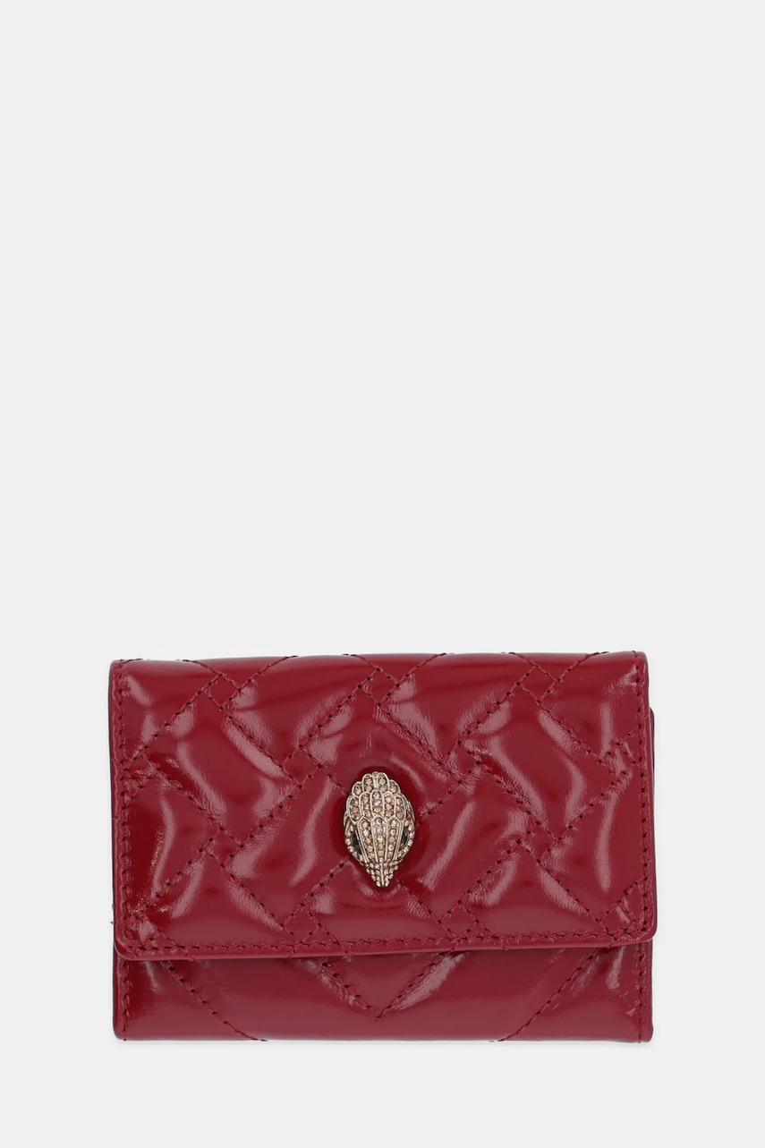 Kurt Geiger London portofel de piele culoarea bordo, 458850319