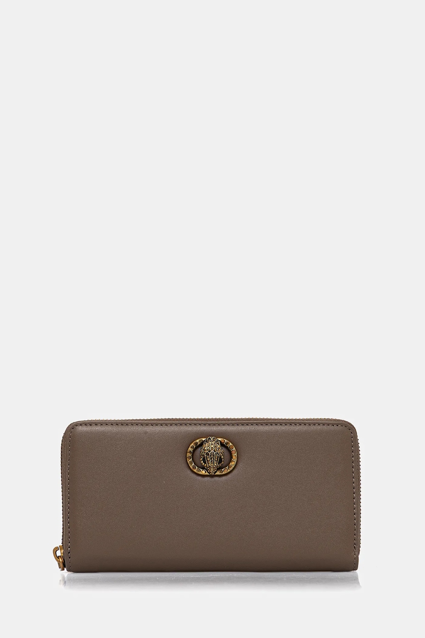 Kurt Geiger London portofel de piele culoarea maro, 3599037109