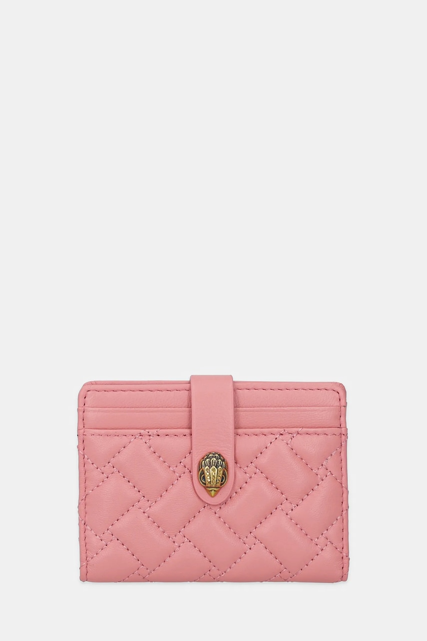 Kurt Geiger London carcasă din piele KENSINGTON culoarea roz, 1275057109