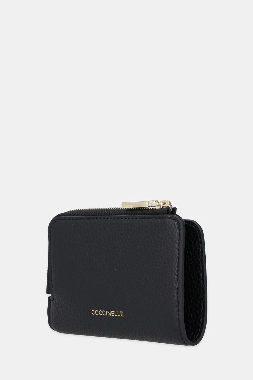 Кожаный кошелек Coccinelle COCCINELLE C-ME цвет чёрный E2.SSL.11.D1.21