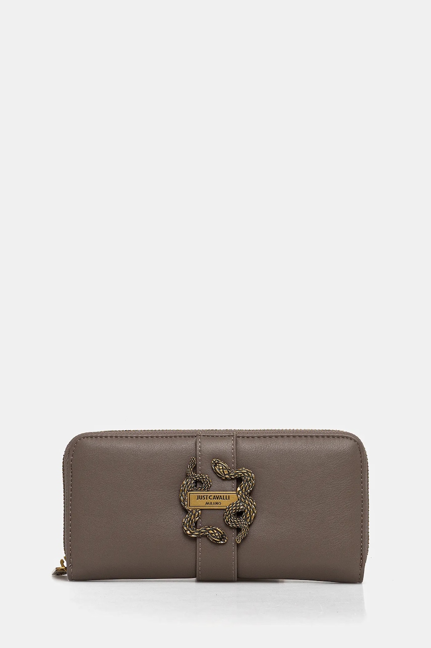 Just Cavalli portofel culoarea maro, 79RA5PA1 ZSA89