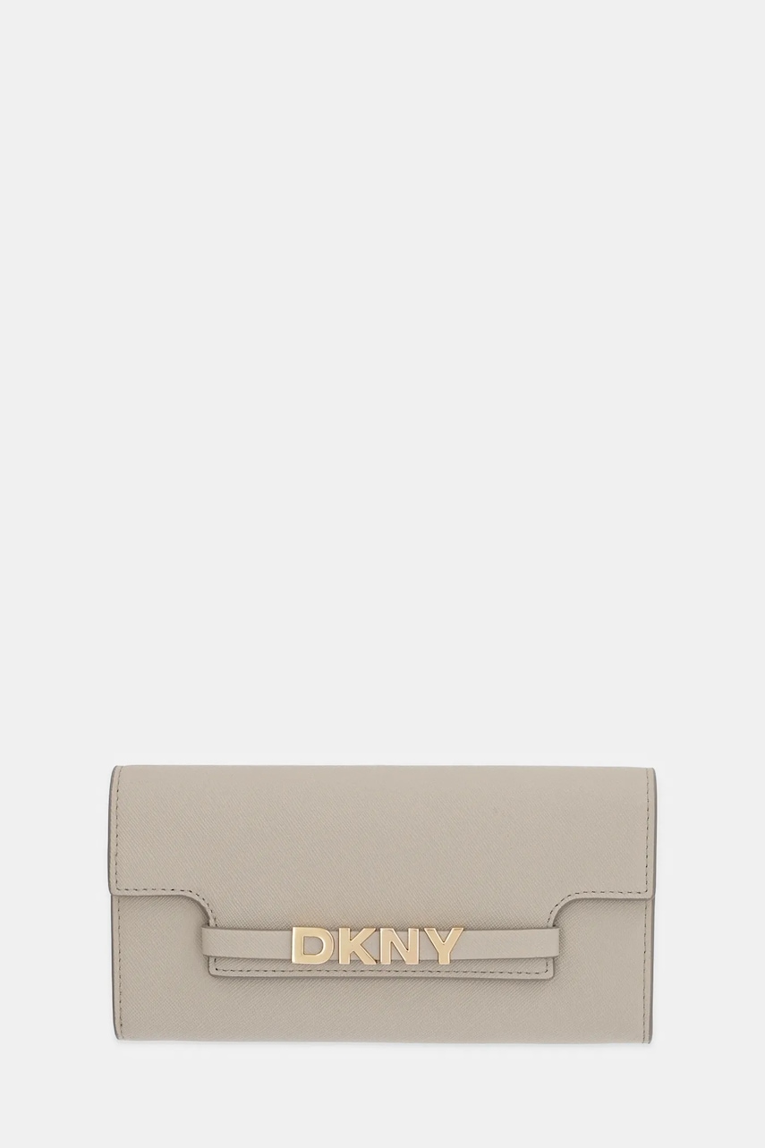 Dkny portofel culoarea bej, R52QKM29