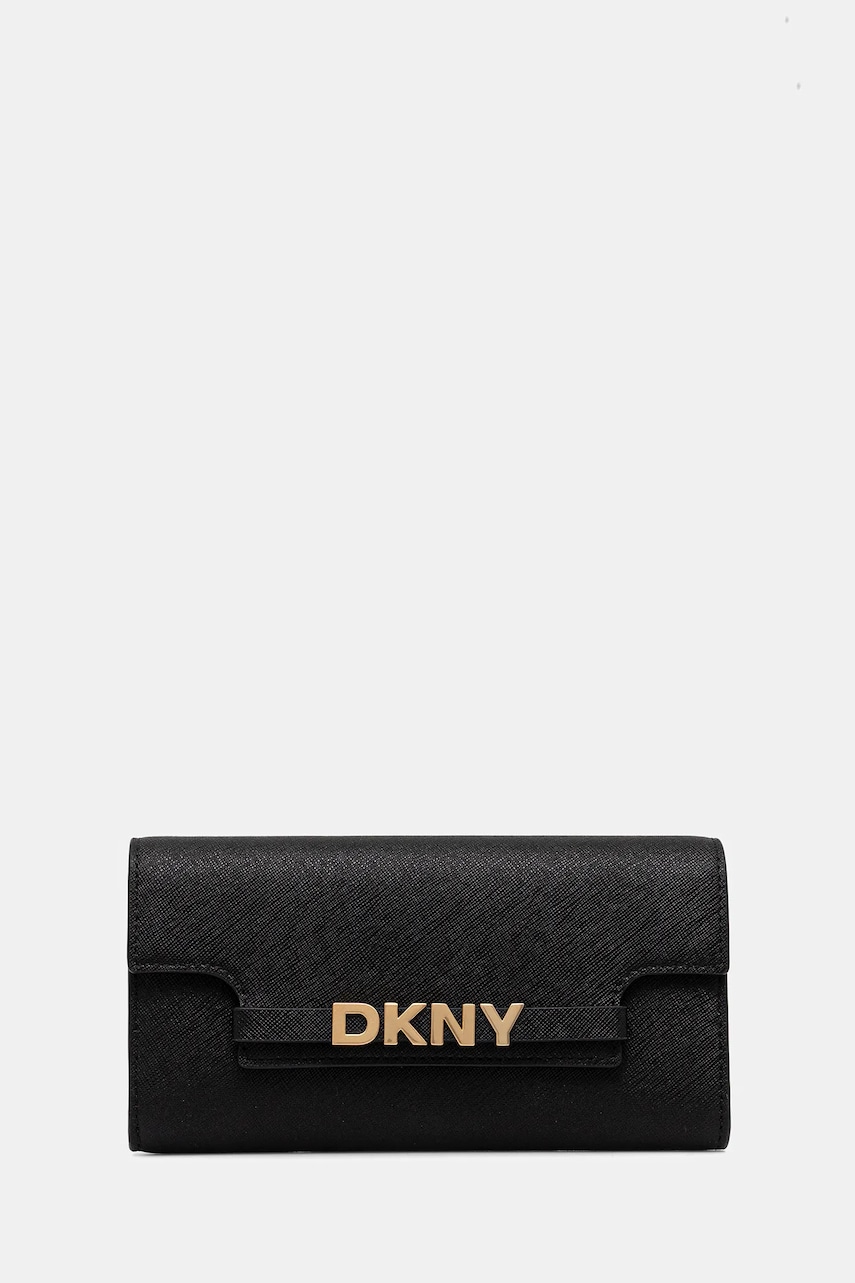 Dkny portofel culoarea negru, R52QKM29