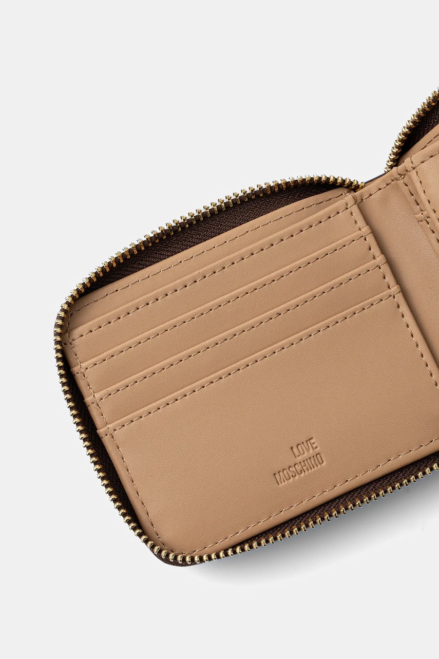 Кошелек Love Moschino цвет коричневый JC5639PP1NLD0301