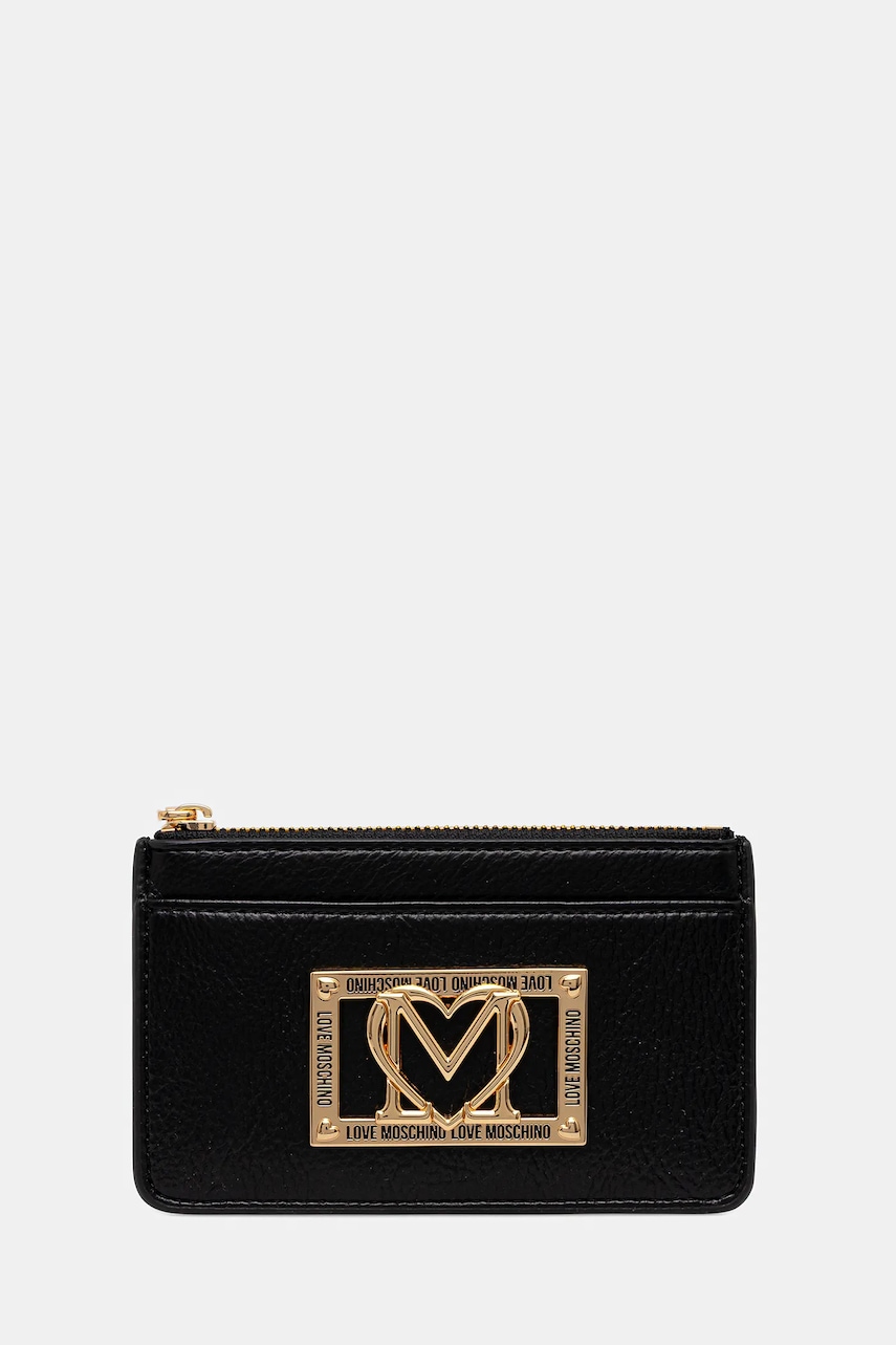 Love Moschino portofel culoarea negru, JC5606PP1NLI0000