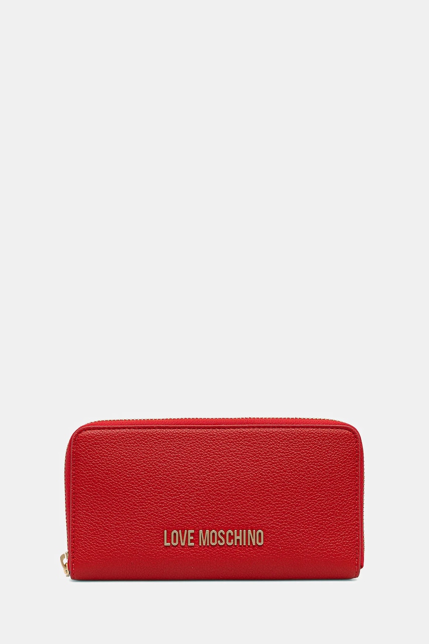 Love Moschino portofel culoarea roșu, JC5700PP1NLD0500