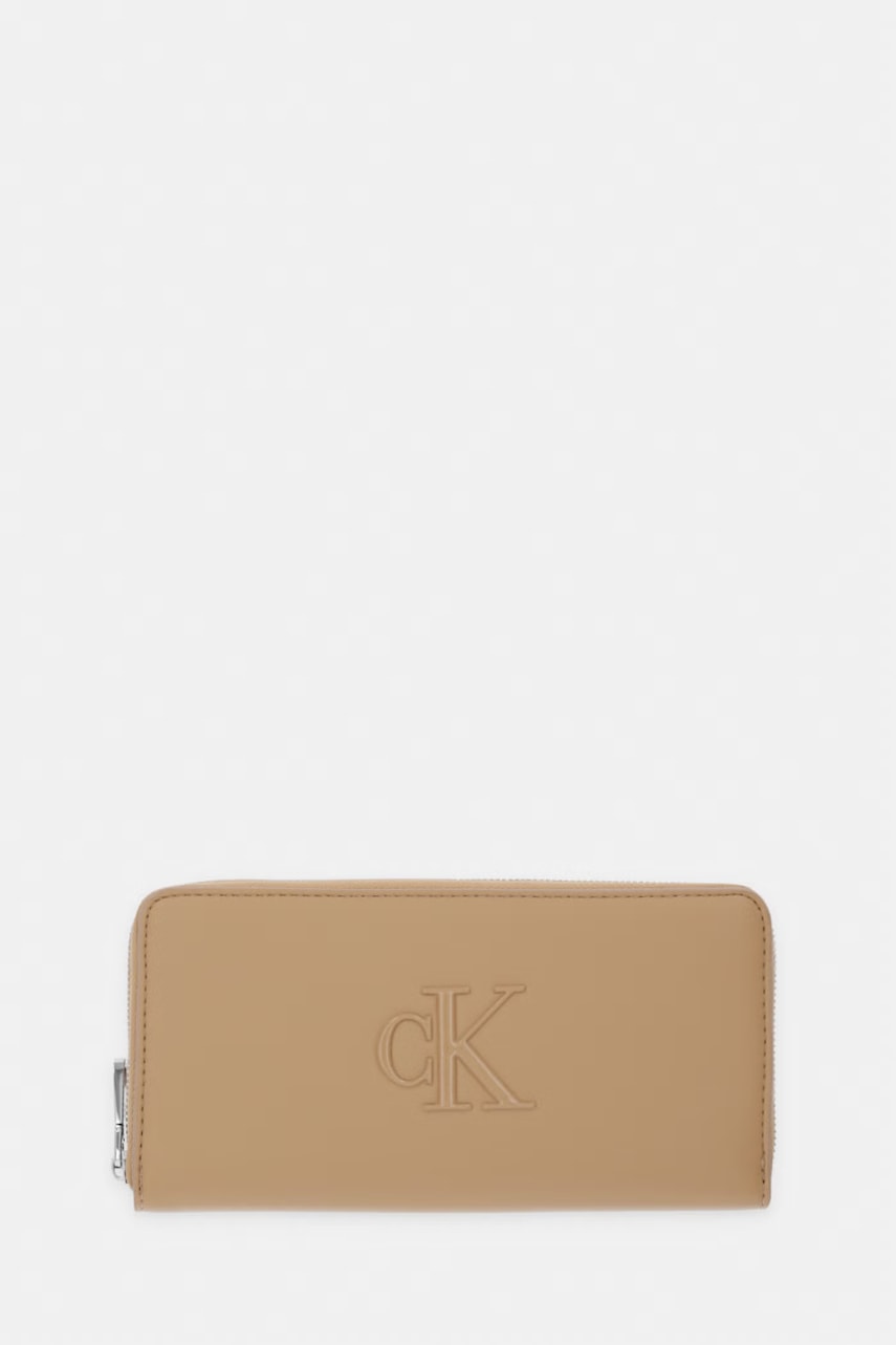 Calvin Klein portfel damski z imitacji skóry