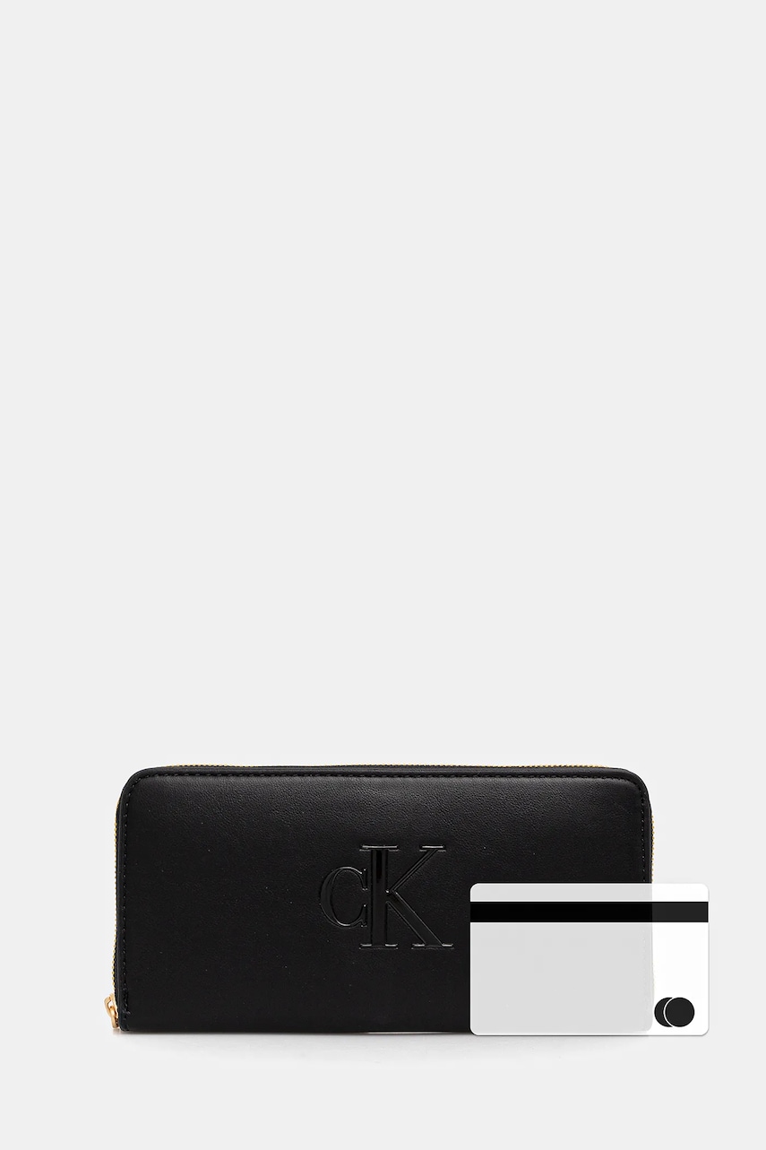 Calvin Klein peňaženka dámska z imitácie kože