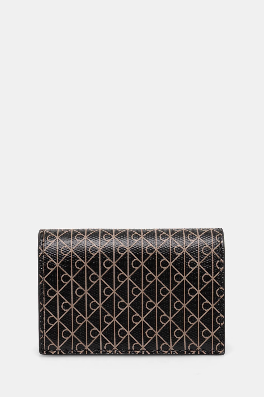 Levně Peněženka Calvin Klein dámská, černá barva, LV04F1083G