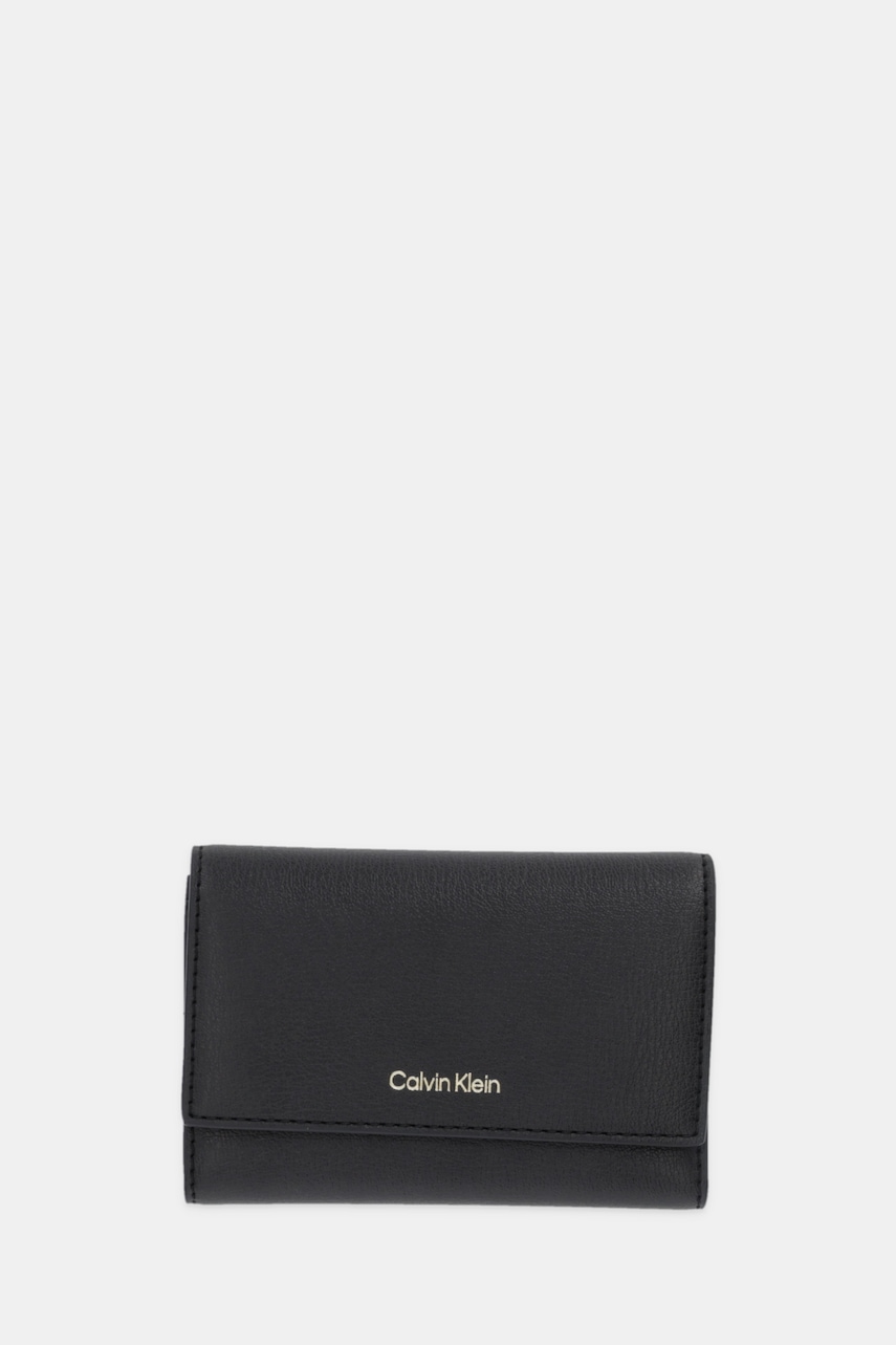Levně Peněženka Calvin Klein dámská, černá barva, LV04F1117G