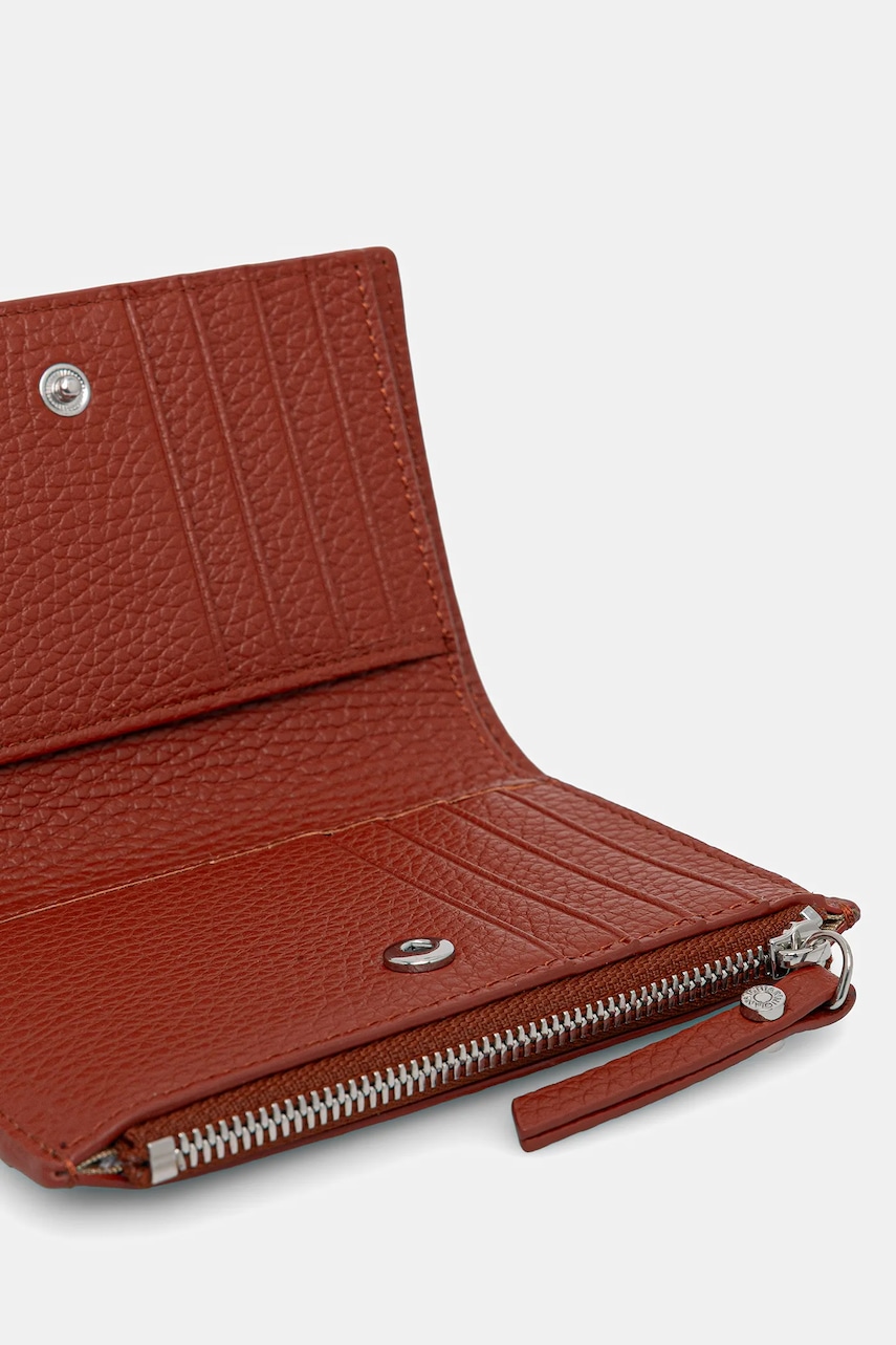 Кожаный кошелек Gianni Chiarini цвет оранжевый PF.6003.GRN Кожаный кошелек Gianni Chiarini цвет оранжевый PF.6003.GRN