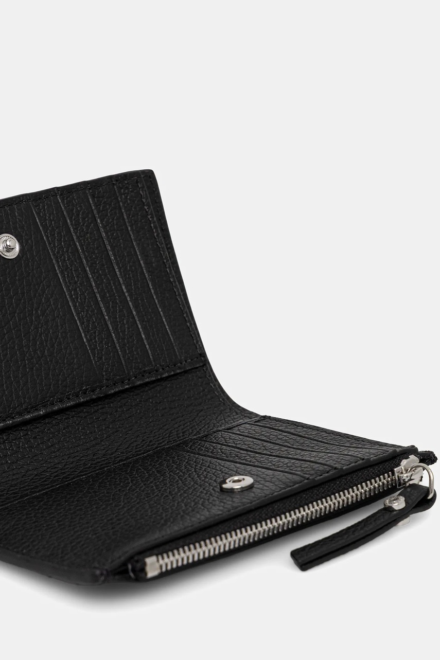 Кожаный кошелек Gianni Chiarini цвет чёрный PF.6003.GRN