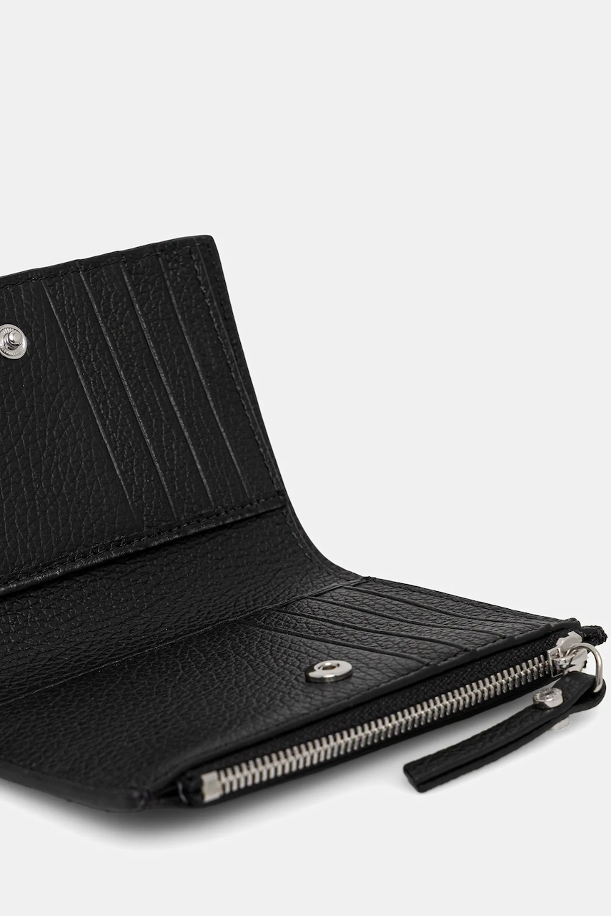 Кожаный кошелек Gianni Chiarini цвет чёрный PF.6003.GRN Кожаный кошелек Gianni Chiarini цвет чёрный PF.6003.GRN