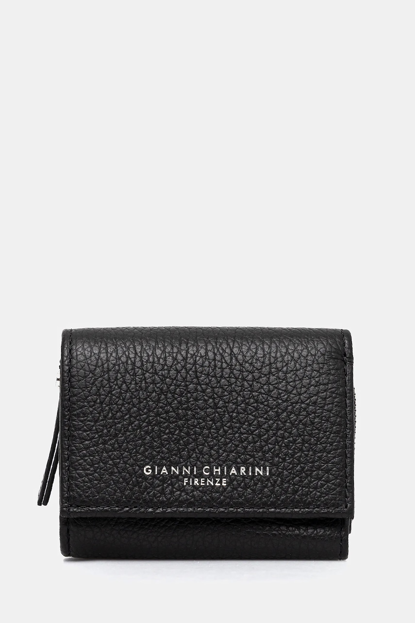 Gianni Chiarini portofel de piele culoarea negru, PF.W5065.GRN
