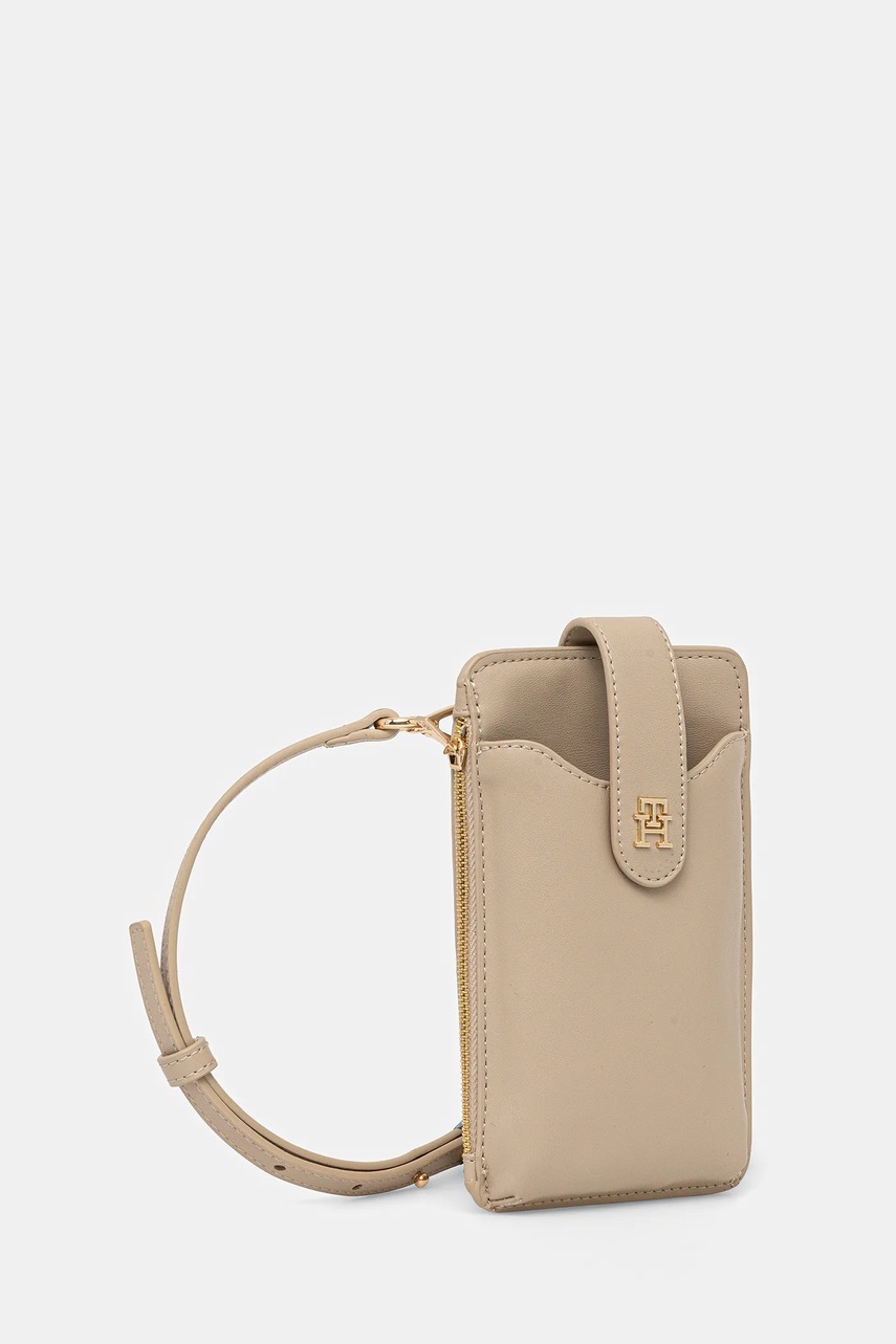 Кошелек Tommy Hilfiger цвет бежевый AW0AW17751