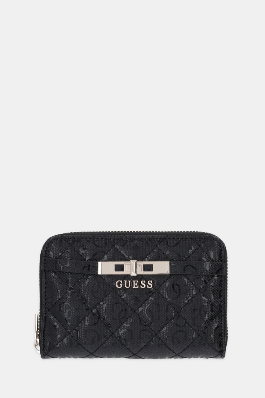 Levně Peněženka Guess IDRA dámská, černá barva, SWGG81 57140