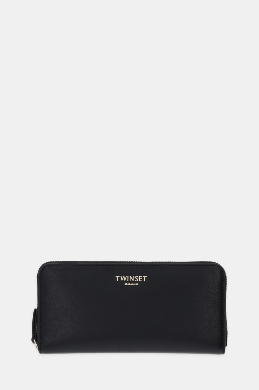 Levně Peněženka Twinset dámská, černá barva, 252TD8392