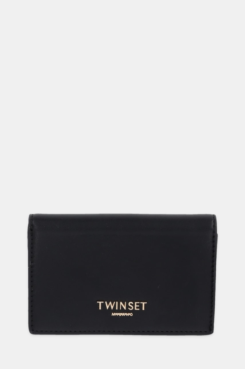 Levně Peněženka Twinset dámská, černá barva, 252TL8013