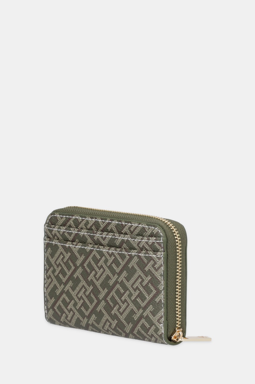 Кошелек Tommy Hilfiger цвет зелёный AW0AW17736