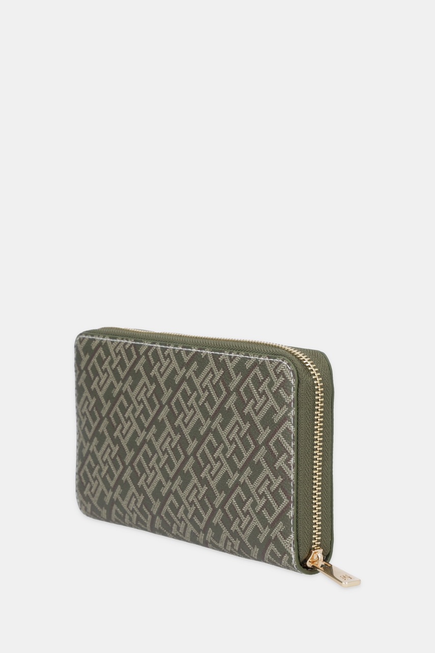 Кошелек Tommy Hilfiger цвет зелёный AW0AW18021