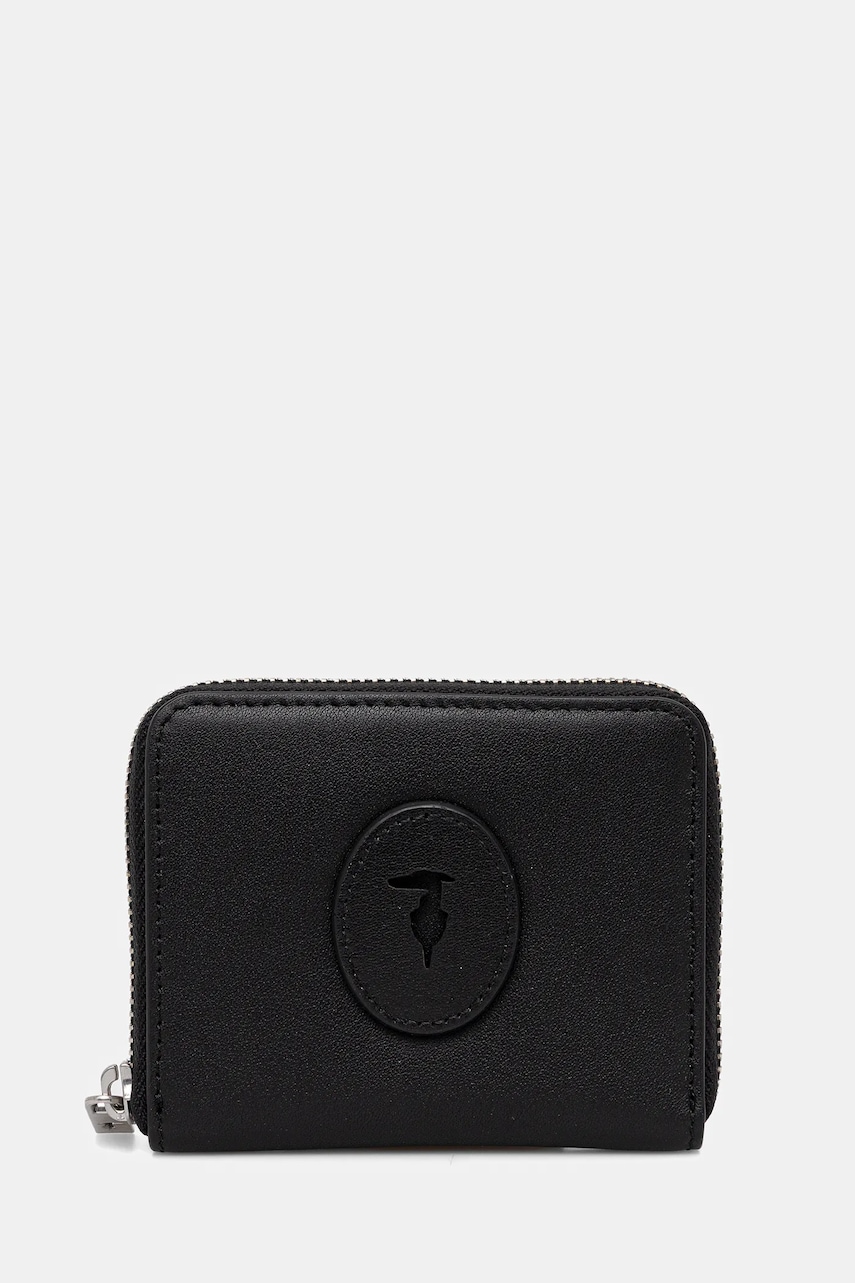 Trussardi portofel de piele culoarea negru, I029E000042N