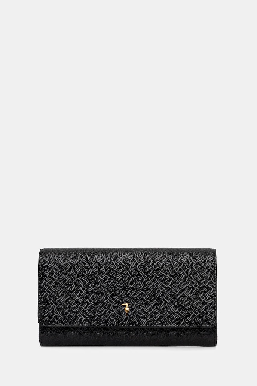 Trussardi portofel de piele culoarea negru, I022E000048N