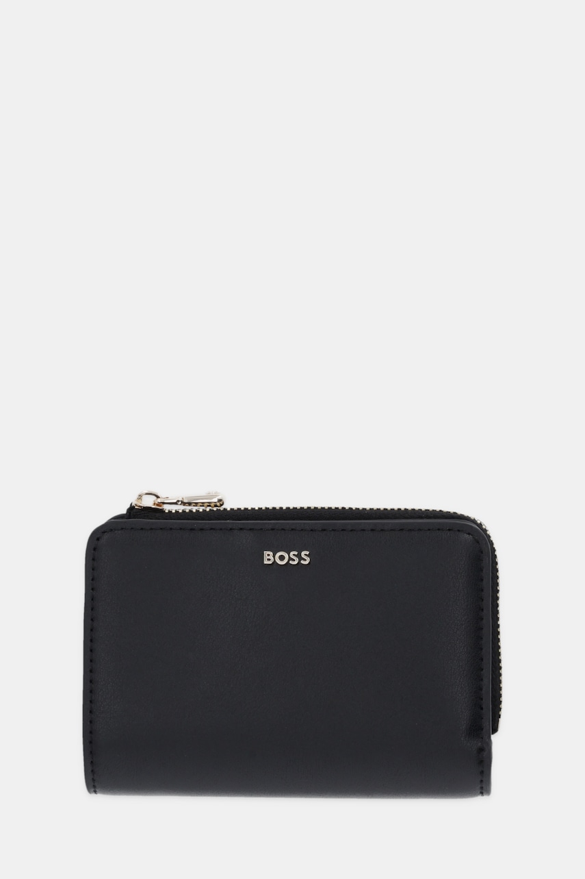 BOSS portofel de piele culoarea negru, 50548235