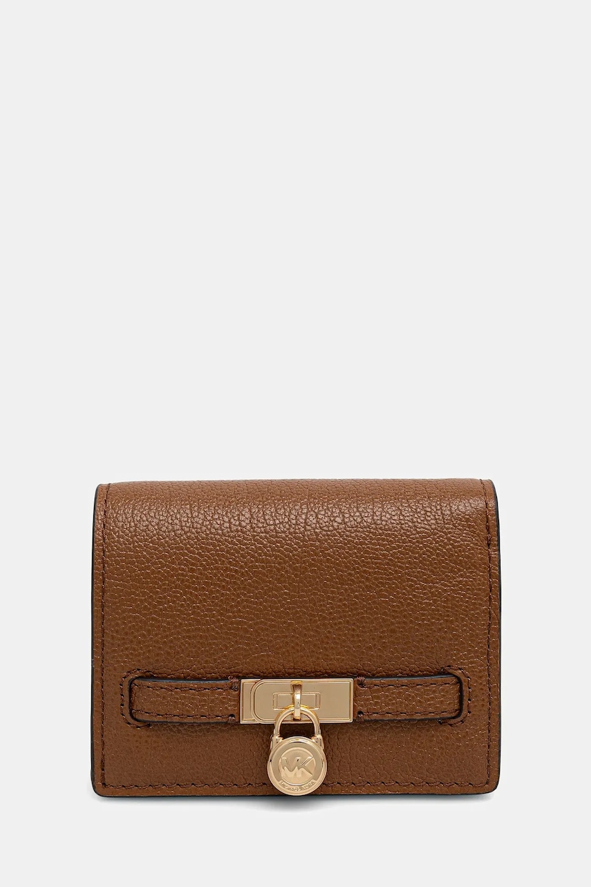 MICHAEL Michael Kors portofel de piele culoarea maro, 32F5GNXD1L