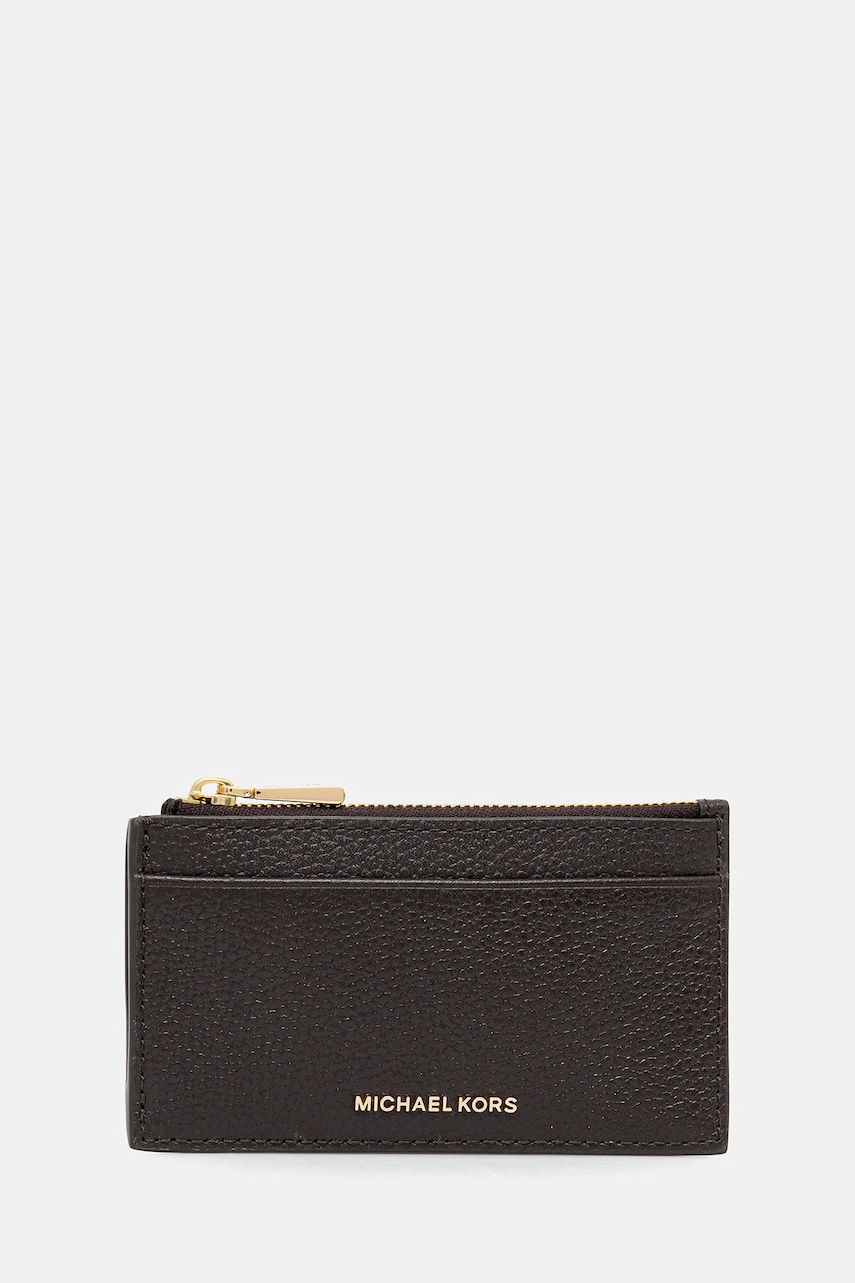 MICHAEL Michael Kors portofel de piele culoarea maro, 32F5GJ6D8L