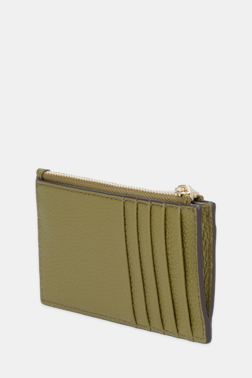 Кожаный кошелек MICHAEL Michael Kors цвет зелёный 32F5GJ6D8L