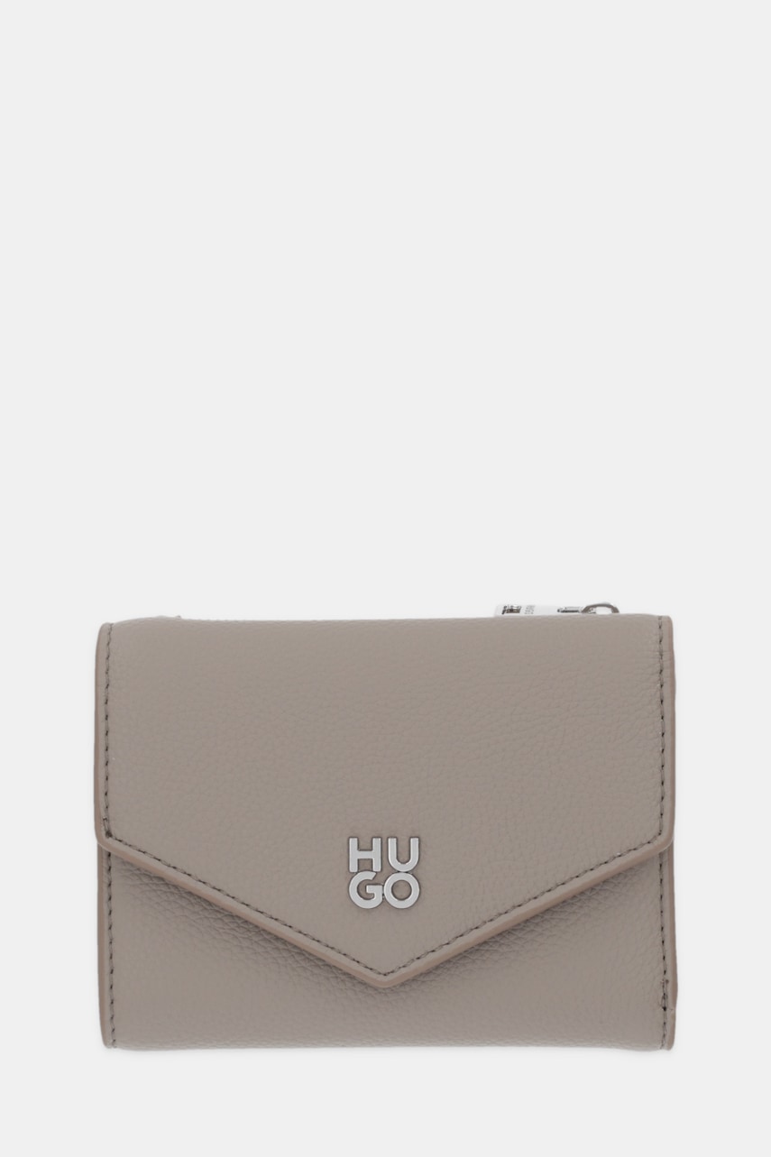 HUGO portofel culoarea bej, 50547914