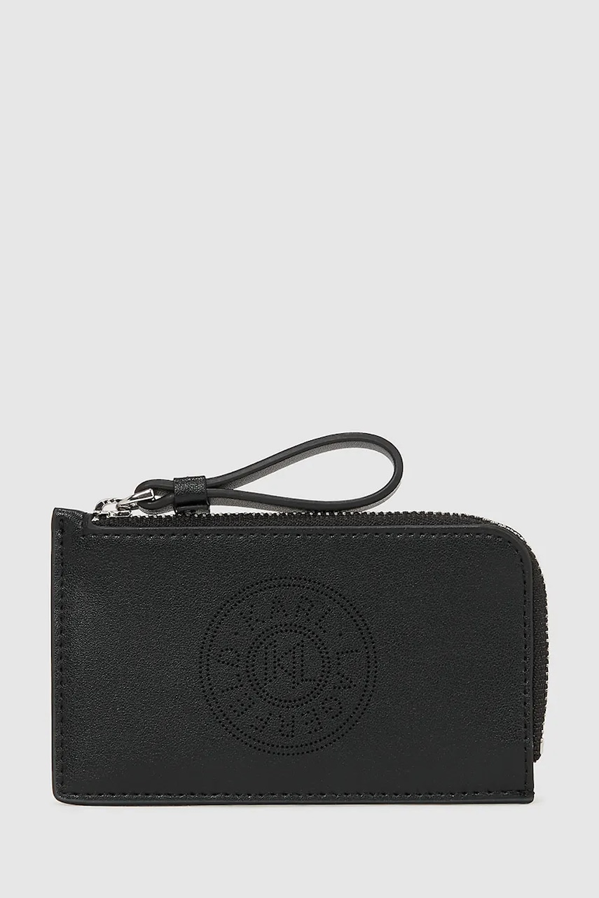 Karl Lagerfeld portofel de piele culoarea negru, A4W32024