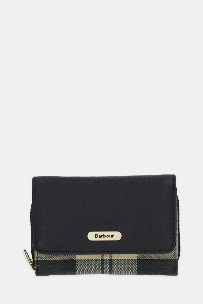 Barbour portofel culoarea negru, LLG0036