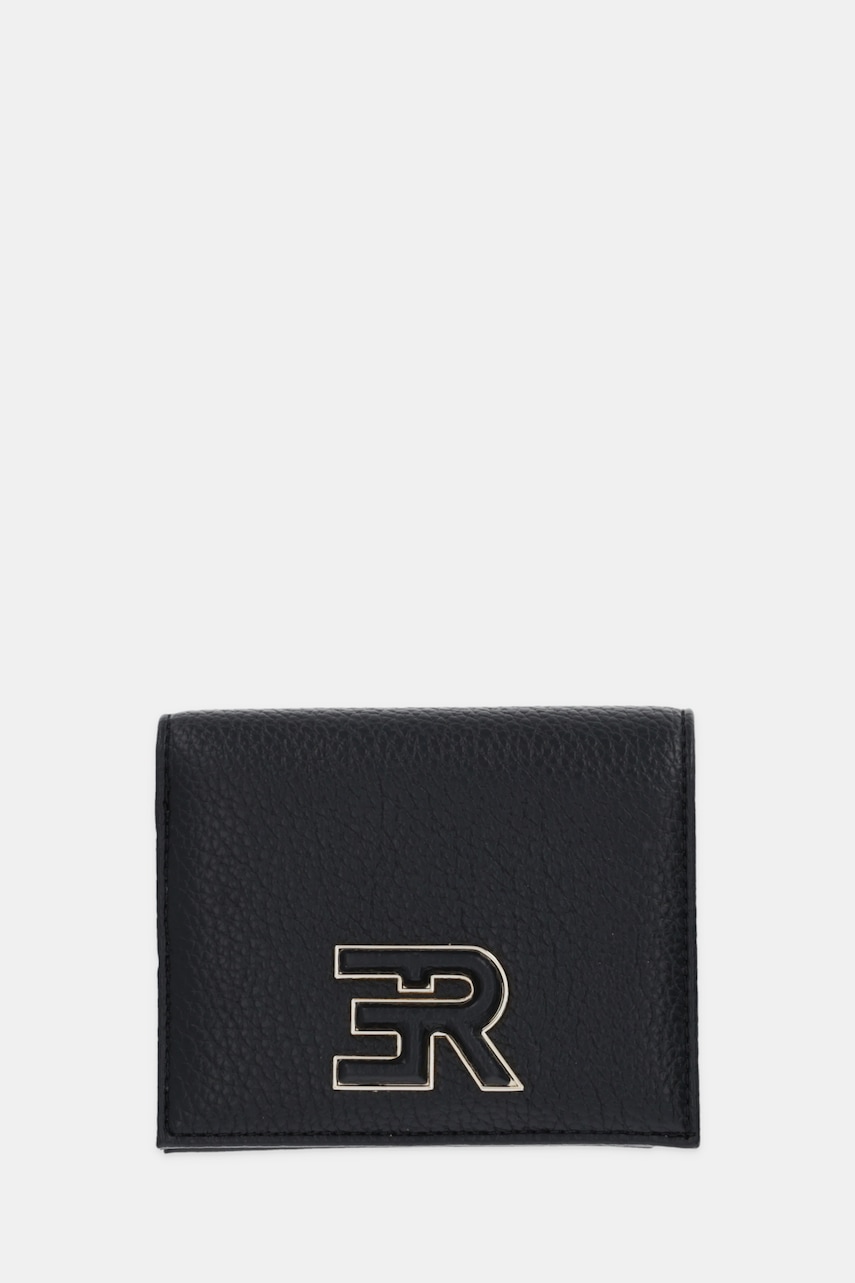 Ermanno Firenze portofel culoarea negru, 12600388