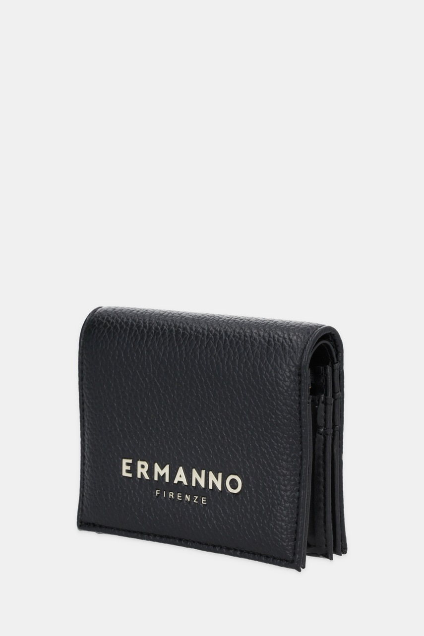 Πορτοφόλι Ermanno Scervino χρώμα: μαύρο, 12600388 φωτογραφία