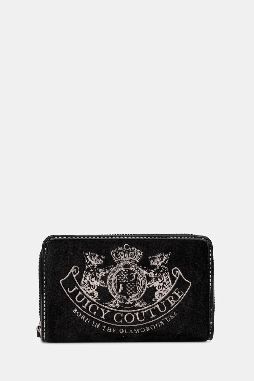 Juicy Couture portofel Twig Narrative culoarea negru, WIJTG8991WZC