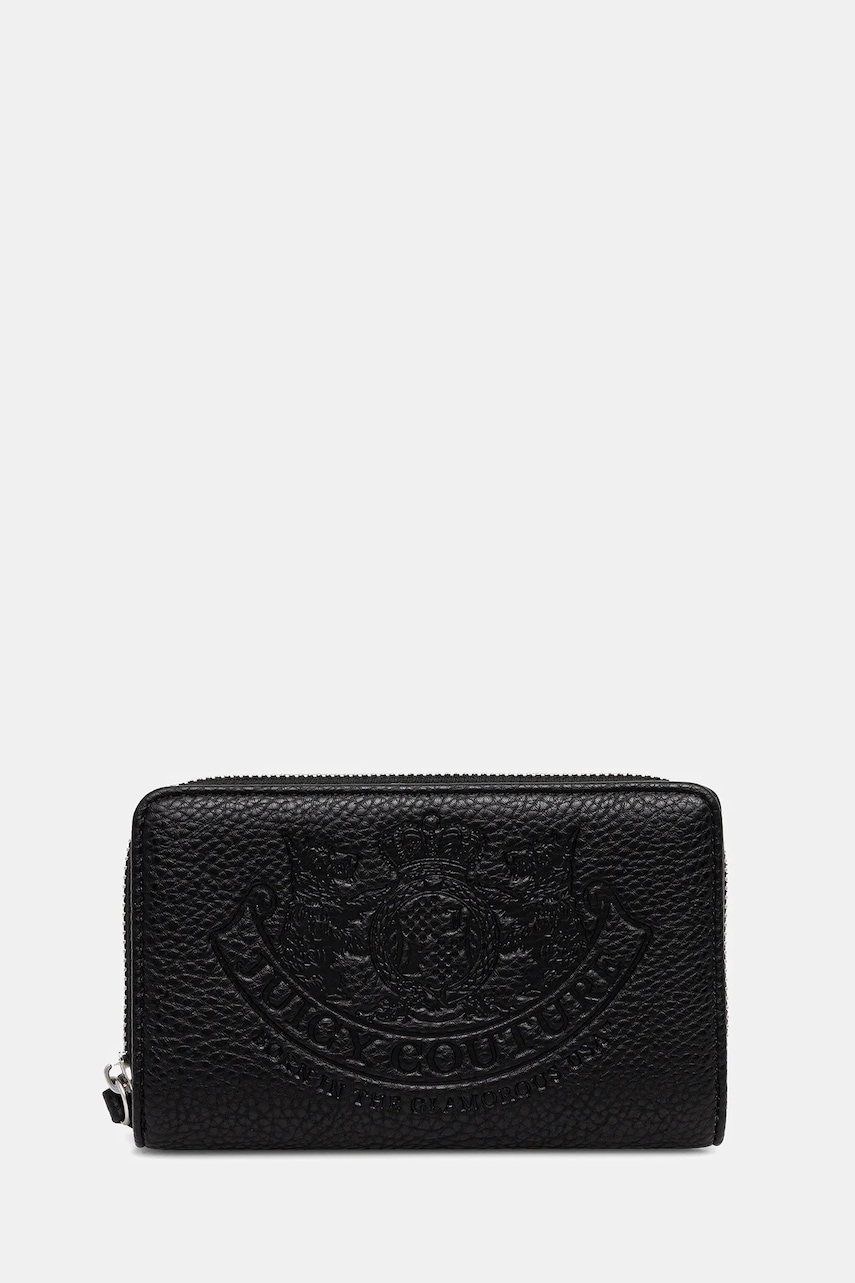 Juicy Couture portofel Twig Narrative culoarea negru, WIJTG8996WVP