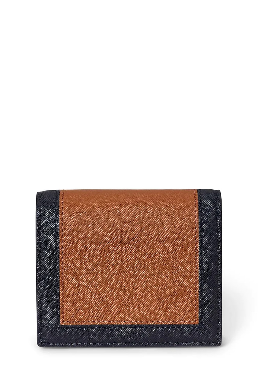 Кожаный кошелек Lauren Ralph Lauren цвет коричневый 432962113 Кожаный кошелек Lauren Ralph Lauren цвет коричневый 432962113