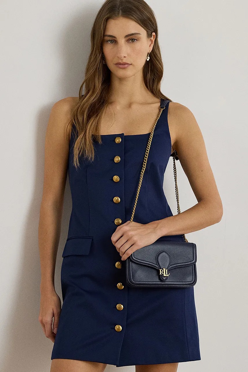 Kožená peňaženka Lauren Ralph Lauren