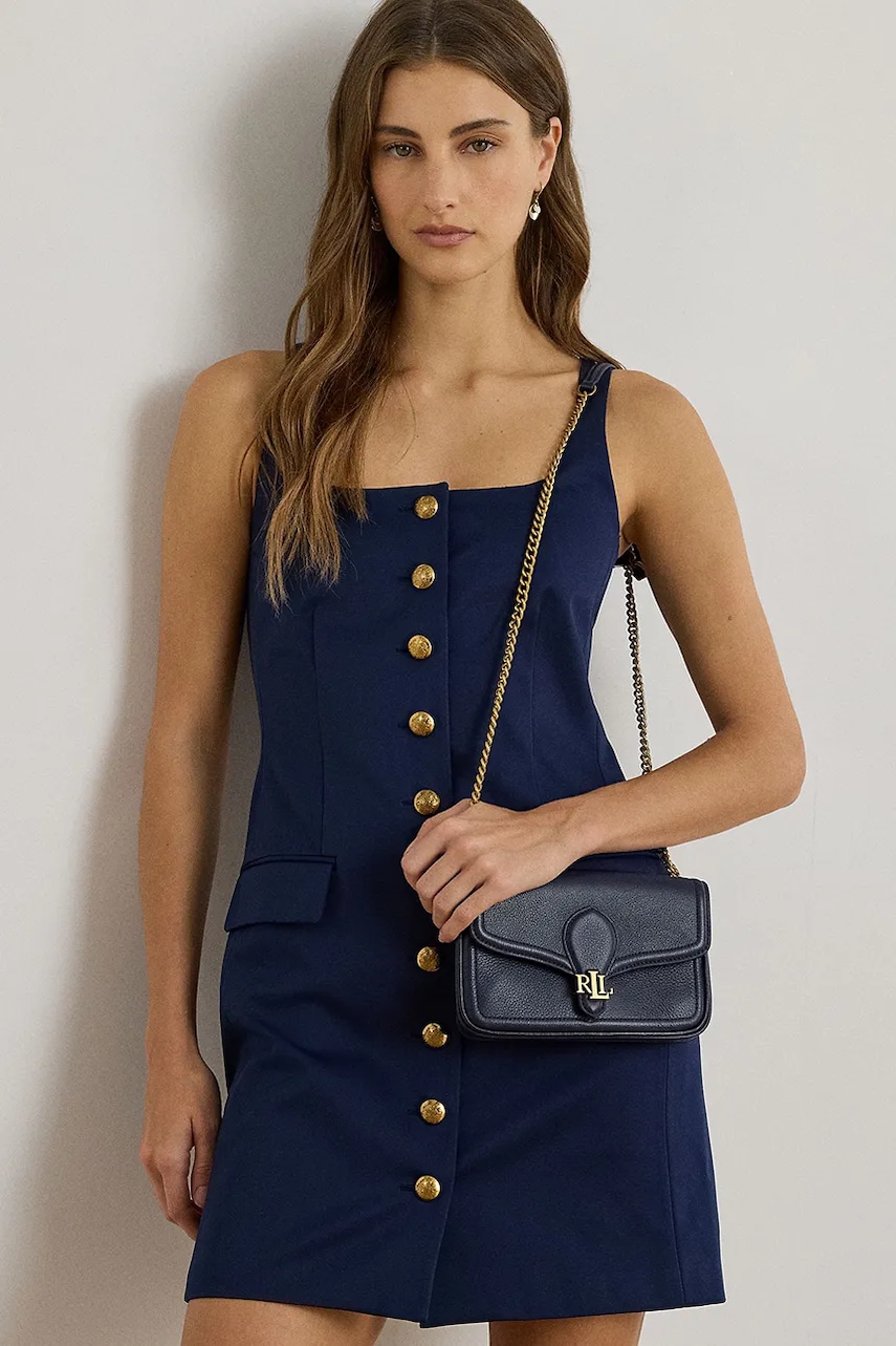 Kožená peňaženka Lauren Ralph Lauren