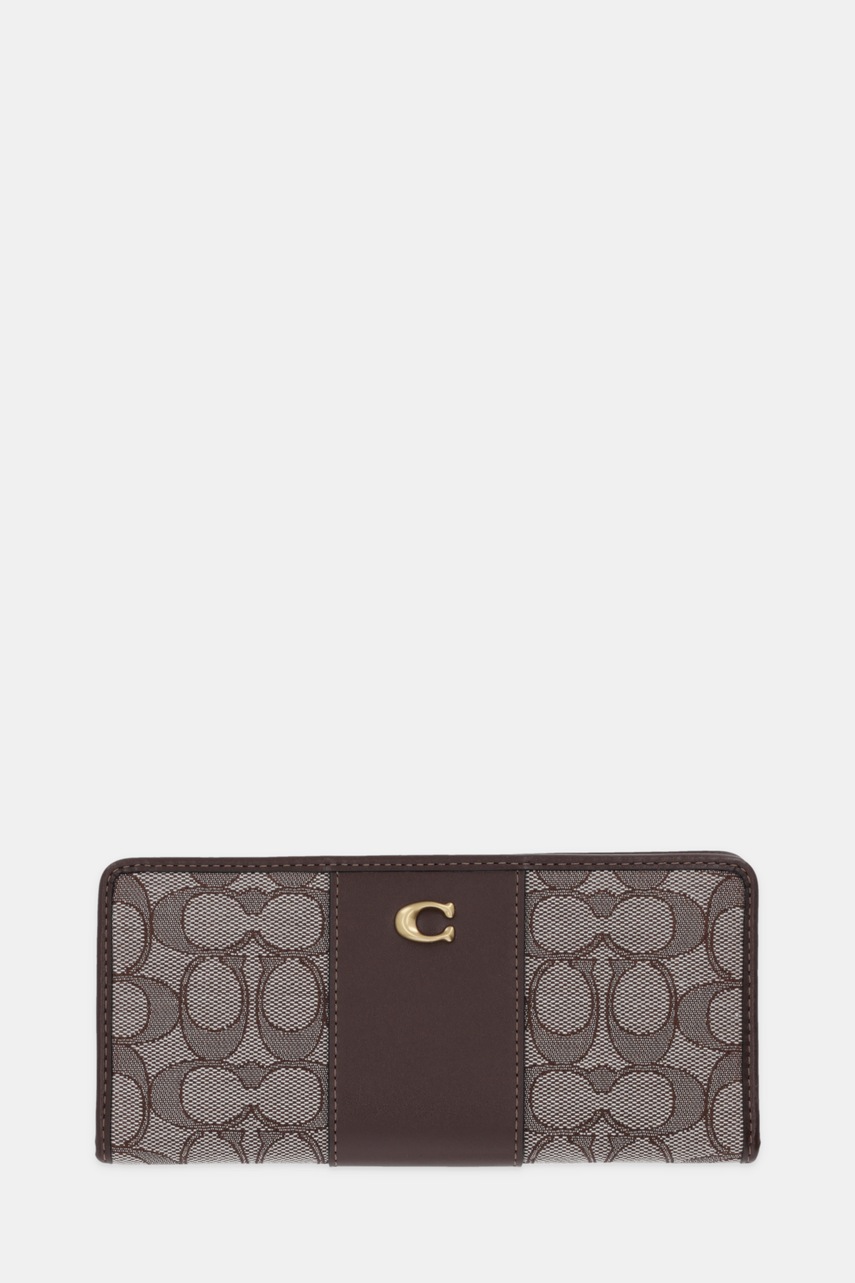 Coach portofel culoarea maro, CCC98