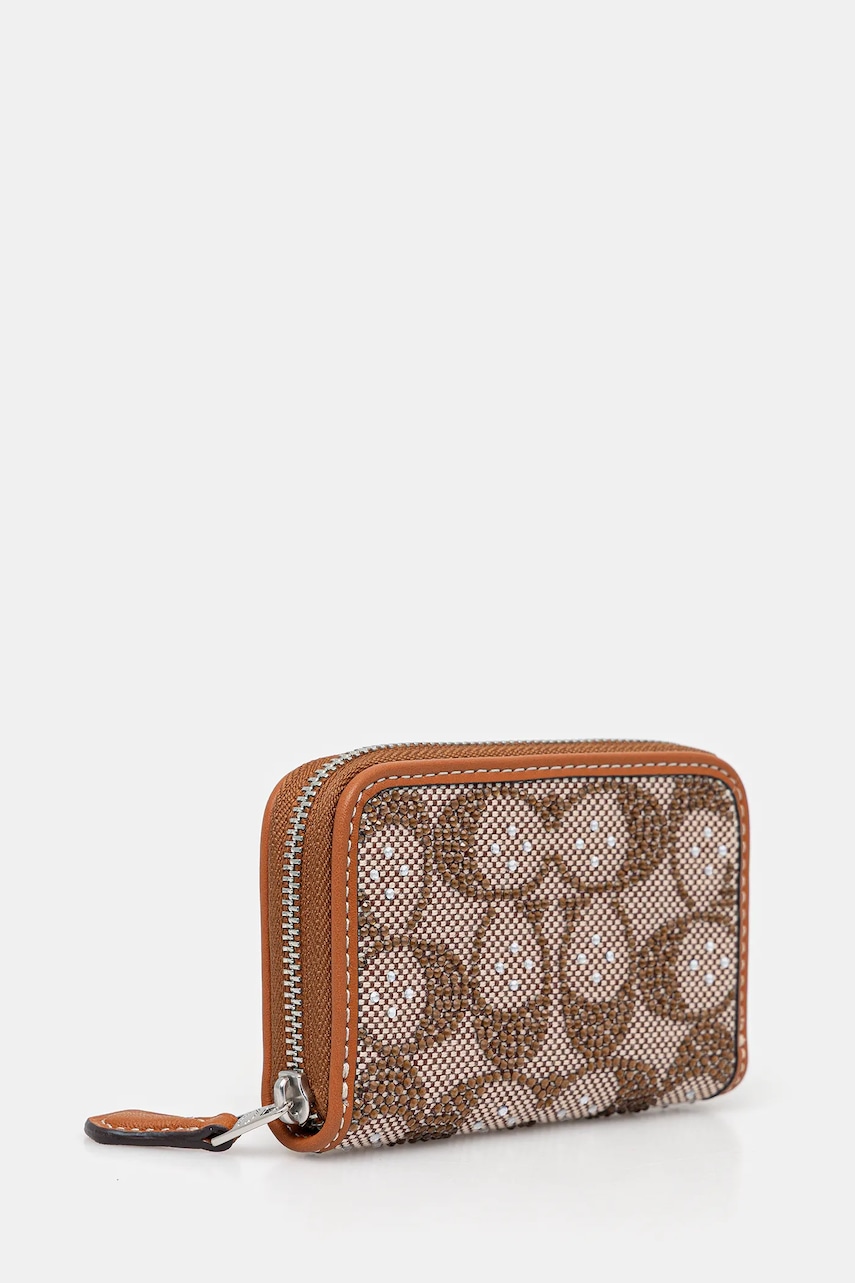 Кошелек Coach цвет коричневый CX244 Кошелек Coach цвет коричневый CX244