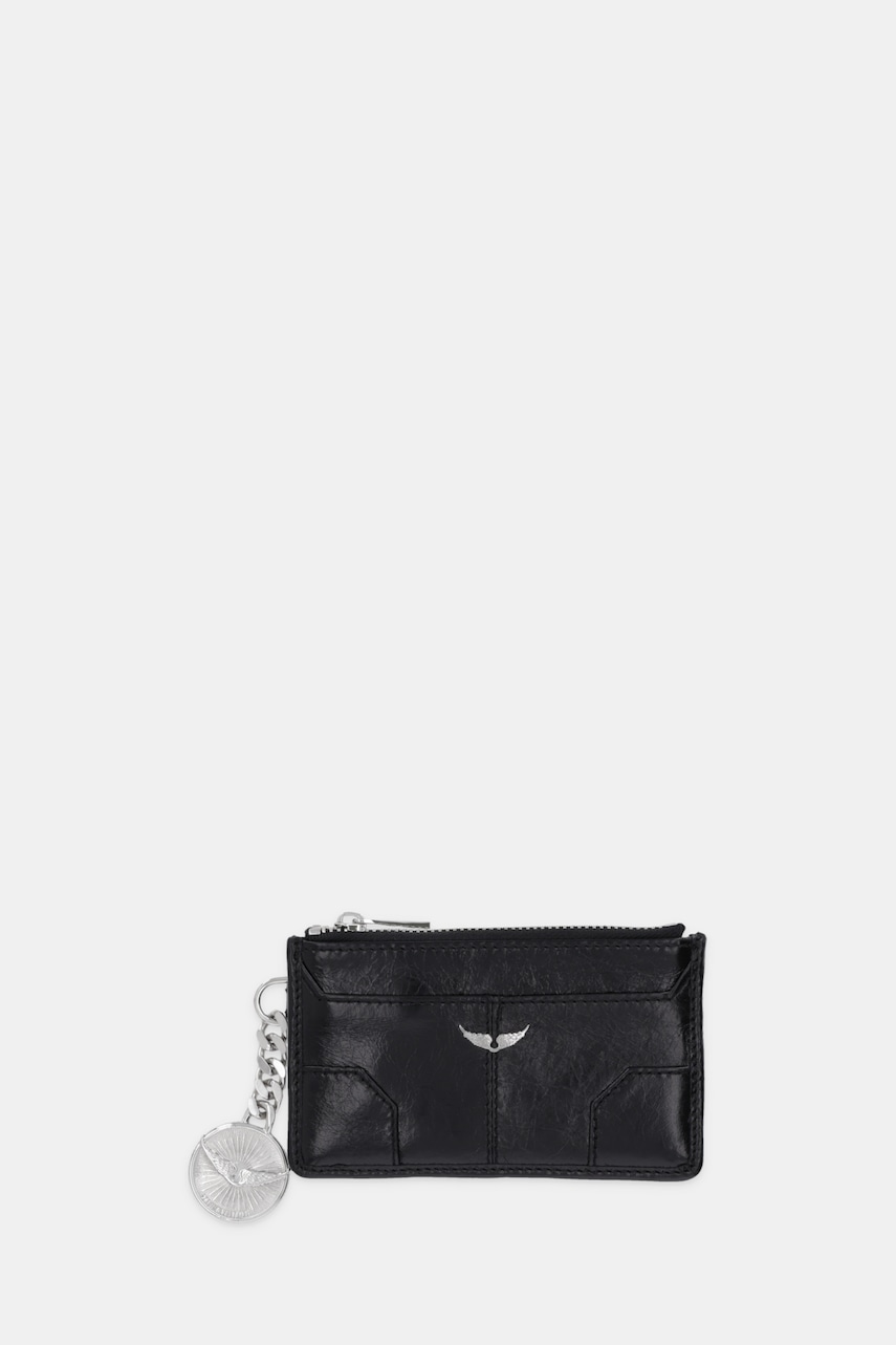 ZADIG&VOLTAIRE portofel de piele culoarea negru, LWBA02519