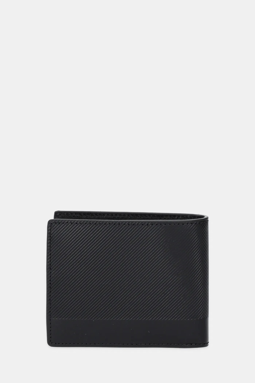 Кожаный кошелек Tommy Hilfiger цвет чёрный AM0AM13507