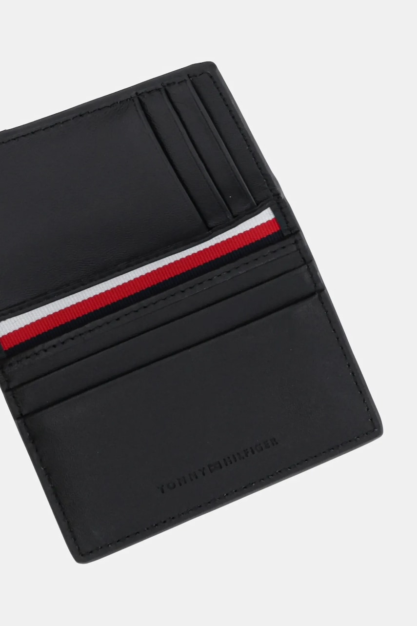 Kožené puzdro na karty Tommy Hilfiger