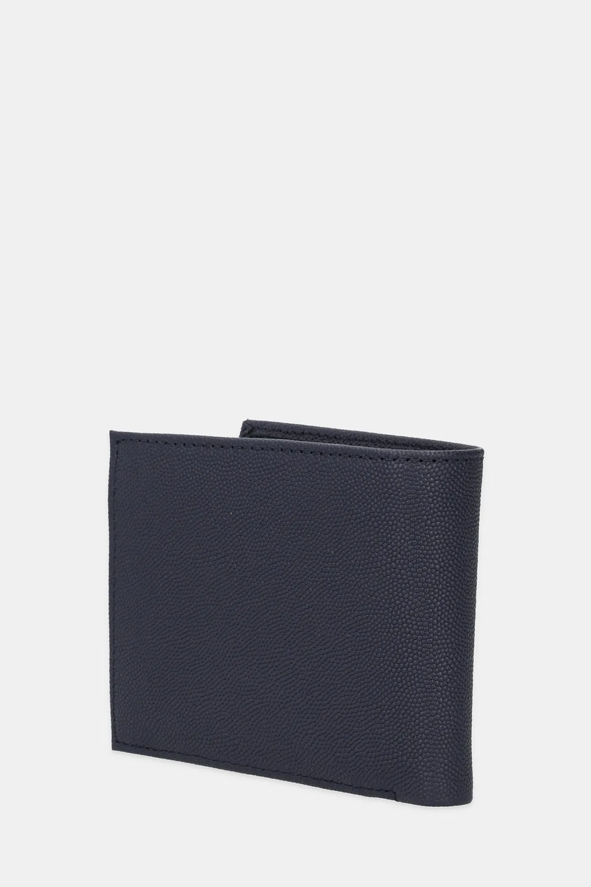 Кожаный кошелек Tommy Hilfiger цвет синий AM0AM13519