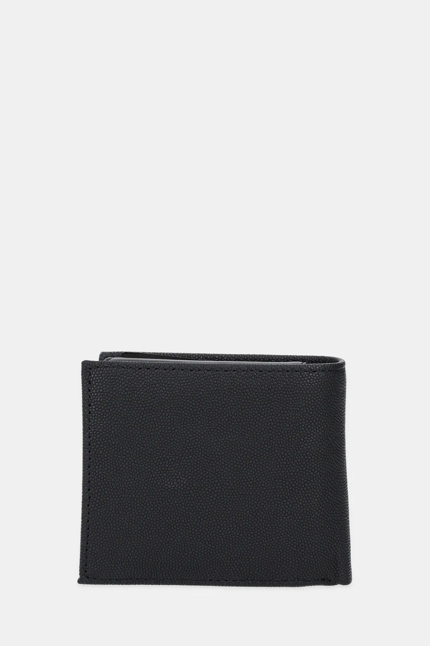 Кожаный кошелек Tommy Hilfiger цвет чёрный AM0AM13520